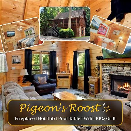 5Br Smoky Cabin Hot Tub, Games, 1 Mi To Parkway Pigeon Forge Exterior photo