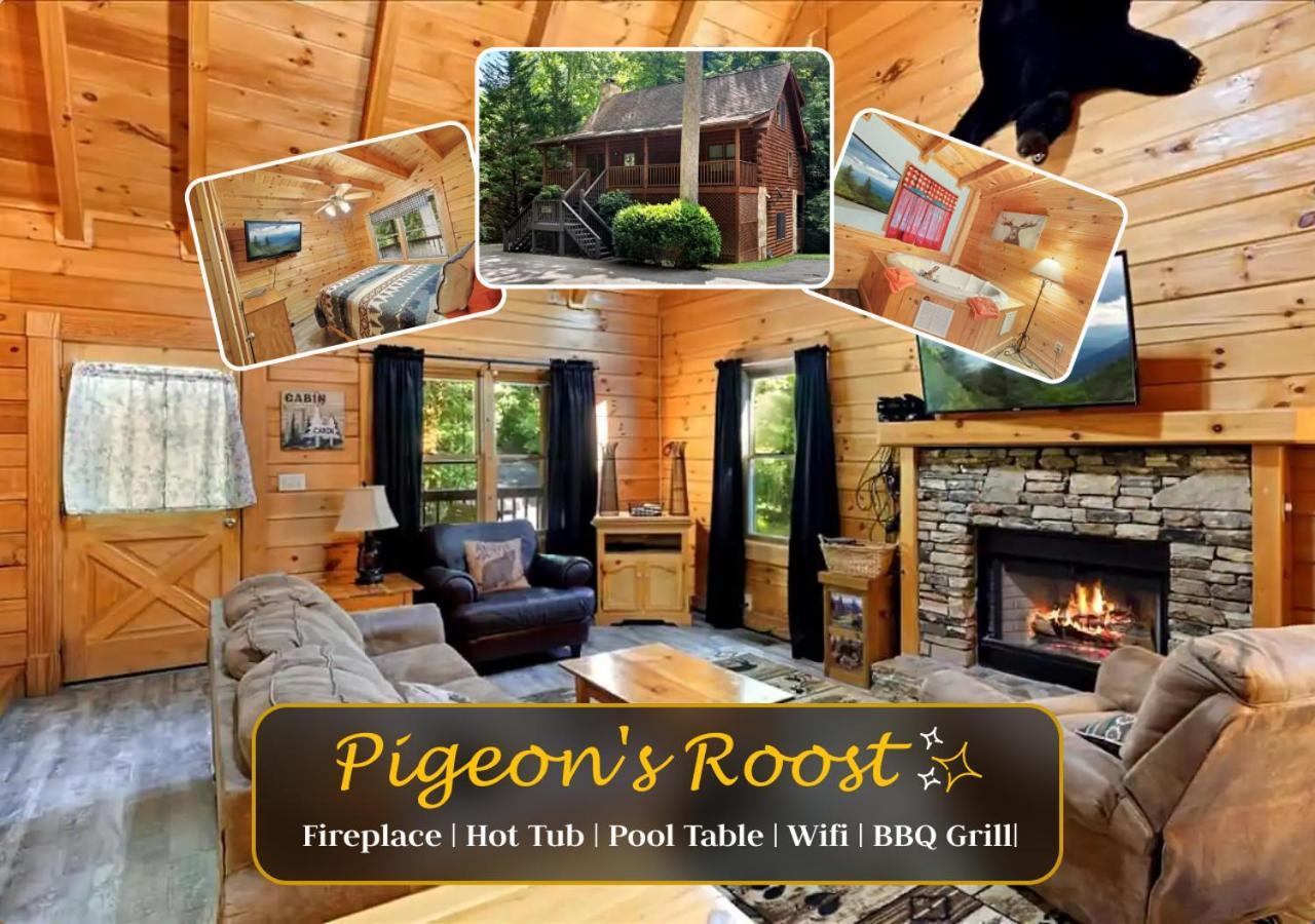 5Br Smoky Cabin Hot Tub, Games, 1 Mi To Parkway Pigeon Forge Exterior photo